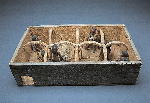 古代エジプトの役人ゲムニエムハト（ Gemniemhat ）の墓の副葬品　ニュー・カールスバーグ美術館蔵