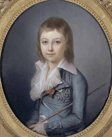 ルイ17世　1792年　アレクサンドル・クシャルスキ　ヴェルサイユ宮殿