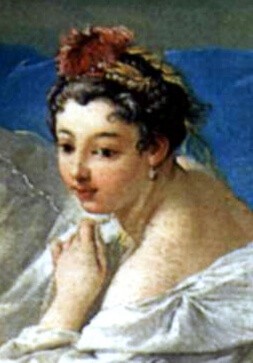 L'Odalisque Brune (Boucher) 1745年 フランソワ・ブーシェ ルーヴル美術館蔵, Boucher, François, Louvre(Salle 921, Aile Sully, Niveau 2)