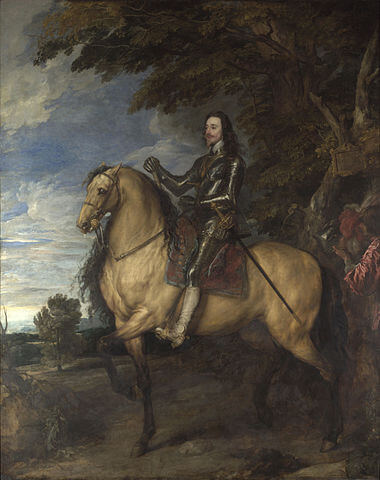 Equestrian Portrait of Charles I, Anthony van Dyck, About 1638–9, Oil on canvas, 367 × 292.1 cm, Inventory number NG1172, Main Collection, Previous owners Charles I, King of Great Britain, The National Gallery, 『チャールズ1世騎馬像』 1638年頃 ヴァン・ダイク ナショナル・ギャラリー蔵