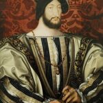 フランス国王フランソワ1世（ François 1er (1494-1547), roi de France., 1494年 - 1547年）　1525年 - 1550年頃　ジャン・クルーエ　ルーヴル美術館蔵