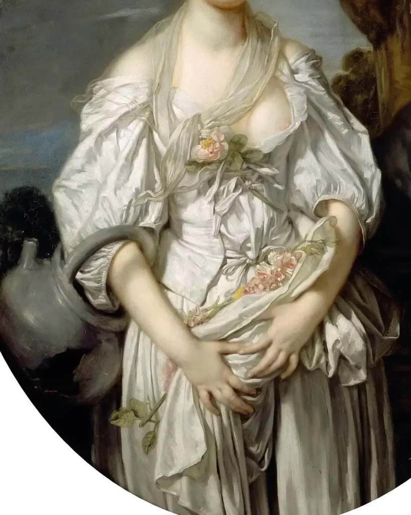 La Cruche cassée, 1771 / 1772, Greuze, Jean-Baptiste, INV 5036 ; MR 1779, Hauteur : 1,09 m ; Hauteur avec accessoire : 1,355 m ; Largeur : 0,87 m ; Largeur avec accessoire : 1,16 m ; Epaisseur avec accessoire : 9 cm, huile sur toile, Collector / Previous owner / Commissioner / Archaeologist / Dedicatee Bécu, Jeanne, comtesse du Barry, Musée du Louvre, Département des Peintures, 『壊れた甕』　1771 - 1772年　ジャン＝バティスト・グルーズ　ルーヴル美術館蔵