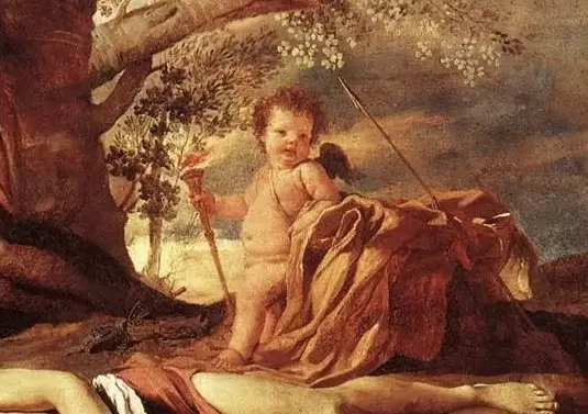 『エコーとナルキッソス』（ Echo et Narcisse ）　1629年頃　二コラ・プッサン