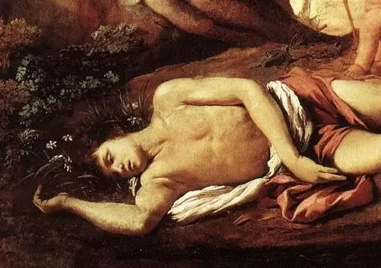 『エコーとナルキッソス』（ Echo et Narcisse ）　1629年頃　二コラ・プッサン