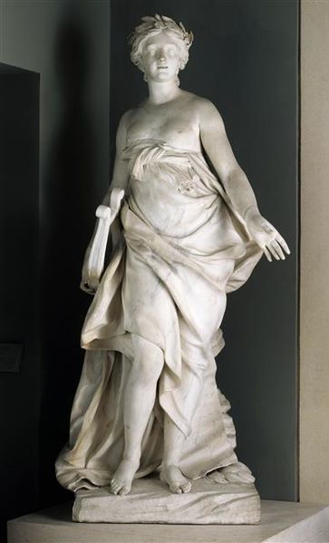 『音楽』 1752年 エティエンヌ=モーリス・ファルコネ ルーヴル美術館蔵