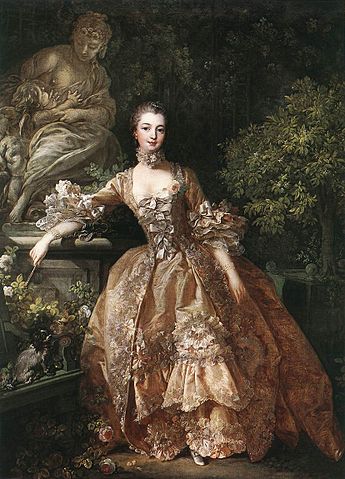 Madame de Pompadour, François Boucher (1703 - 1770), 1759, Oil on canvas, 91 x 68 cm, Inv:P418, The Wallace Collection, 『ポンパドゥール侯爵夫人』　1759年　フランソワ・ブーシェ　ウォレス・コレクション蔵