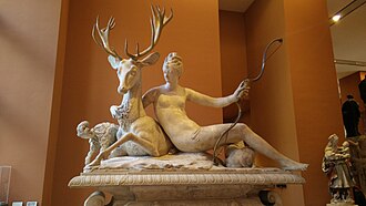 『ディアナの噴水』　16世紀　ルーヴル美術館蔵