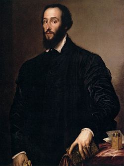 アントワーヌ・ペルノ・ド・グランヴェル（ Antoine Perrenot de Granvelle ）　1548年　ティツィアーノ・ヴェチェッリオ　ネルソン・アトキンズ美術館蔵