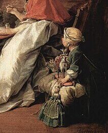 『昼食(朝食)』( Le Dejeuner ) 1739年 フランソワ・ブーシェ ルーヴル美術館蔵,François Boucher,Louvre