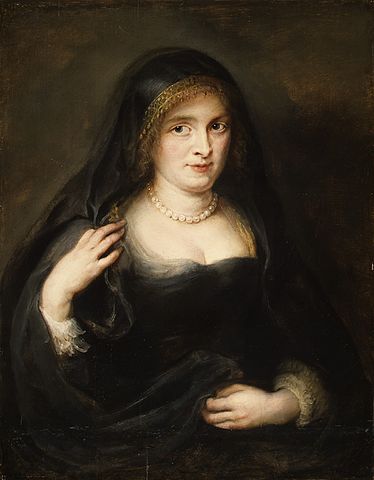 『おそらくシュザンヌ・ルンデン（シュザンヌ・フールマン）（ Portrait of a Woman, Probably Susanna Lunden (Susanna Fourment, 1599–1628)の肖像』　1625年－1627年　ピーテル・パウル・ルーベンス　メトロポリタン美術館蔵