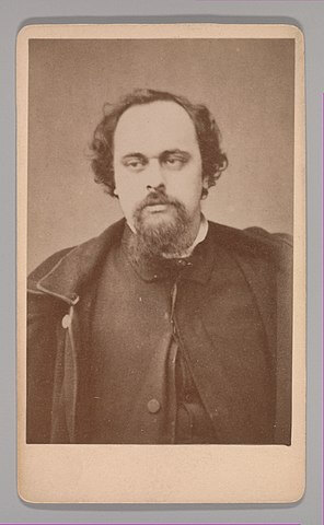 ダンテ・ゲイブリエル・ロセッティ (1828年－1882年)　1860年代　メトロポリタン美術館蔵