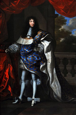 フランス王ルイ14世（1638年－1715年）　1668年　ジャン・ノクレ　シャンボール城