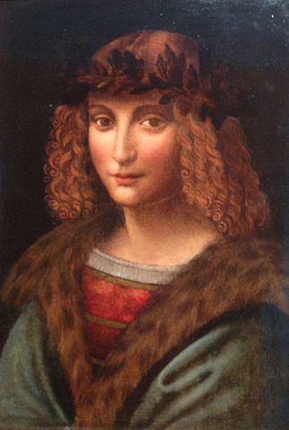 『サライの肖像』　1502年 – 1503年頃　個人蔵
