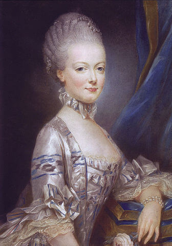 マリー・アントワネット　 1769年の肖像画　ジョゼフ・デュクルー　ヴェルサイユ宮殿
