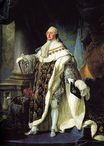 フランス国王ルイ16世（1754年8月23日－1793年1月21日）　1788年　アントワーヌ＝フランソワ・カレ　ヴェルサイユ宮殿