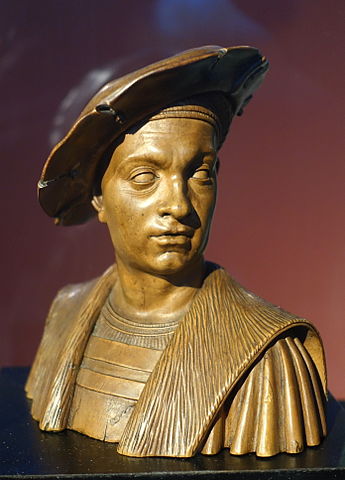 サヴォイア公フィリベルト2世の胸像　1523年－1524年以前　コンラート・マイト作