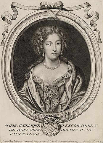 マリー・アンジェリク・ド・スコライユ・ド・ルシーユ　1681年
