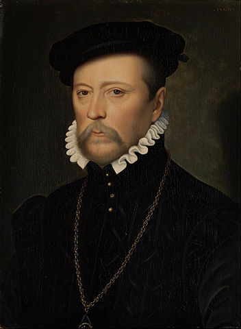 ヴィエイユヴィル卿（1509年－1571年)　1566年　フランソワ・クルーエ　インディアナポリス美術館蔵