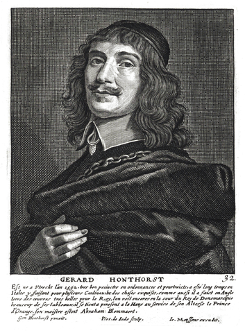 ヘラルト・ファン・ホントホルストの肖像　1662年