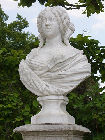 メアリー・ヘンリエッタ・スチュアート　1647年　François Dieussart にちなむ　Oranienrondell -Sanssouci