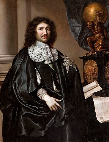 ジャン・バティスト・コルベール（1619年－1683年）　1666年頃　クロード・ルフェーブル　ヴェルサイユ宮殿