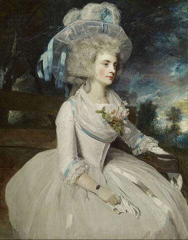 スキップウィズ夫人の肖像（ Selina, Lady Skipwith ） 　1787年　ジョシュア・レノルズ　フリックコレクション蔵