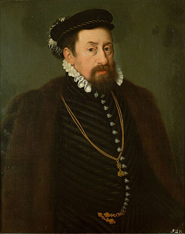 マクシミリアン2世 (神聖ローマ皇帝)　1566年頃　Nicolas Neufchatel　美術史美術館蔵