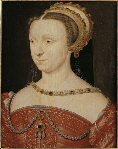 アンナ・デステ　画家不詳　16世紀後半　ヴェルサイユ宮殿