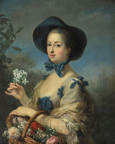 『ポンパドゥール侯爵夫人』　1754年－1755年　小トリアノン宮殿