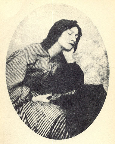 エリザベス（リジー）・シダル（1829年－1862年）　1860年頃の写真