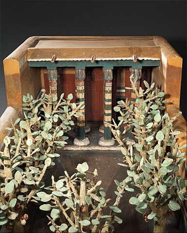 メケトレの墓の副葬品　紀元前1981年 –1975年頃　中王国時代　メトロポリタン美術館蔵　