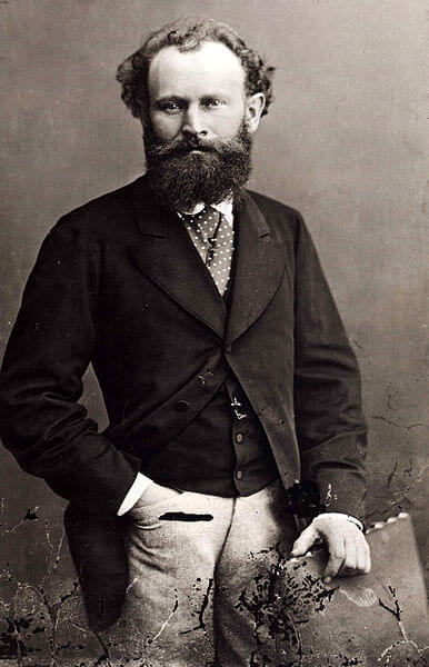 エドゥアール・マネ（ Édouard Manet, 1832年1月23日－1883年4月30日）　ナダール撮影