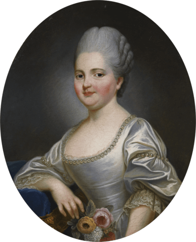ルイ16世の妹マダム・クロティルド　1768年頃と1769年頃の間　ジョゼフ・デュクルー　ヴェルサイユ宮殿