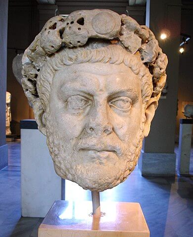ディオクレティアヌス帝（ 244年12月22日－311年12月3日 ）