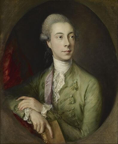 『リチャード・ポール・ジョドレル』　1774年頃　トマス・ゲインズバラ　76.8×63.8㎝　フリック・コレクション蔵