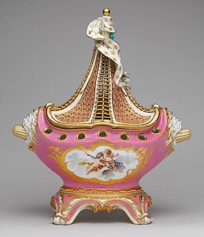 ポプリ・ポット（ Potpourri vase ）　1757年－1758年頃　メトロポリタン美術館蔵