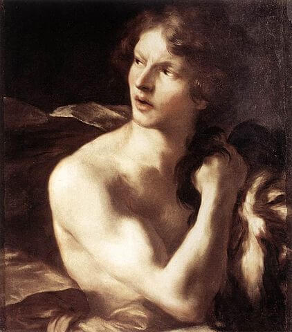 『ダヴィデ』　1625年　ベルニーニ　国立古典絵画館蔵