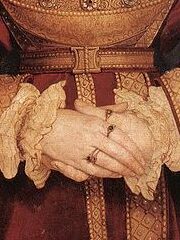 『アン・オブ・クレーヴズ』　ハンス・ホルバイン（子）　1539年頃　ルーヴル美術館蔵
