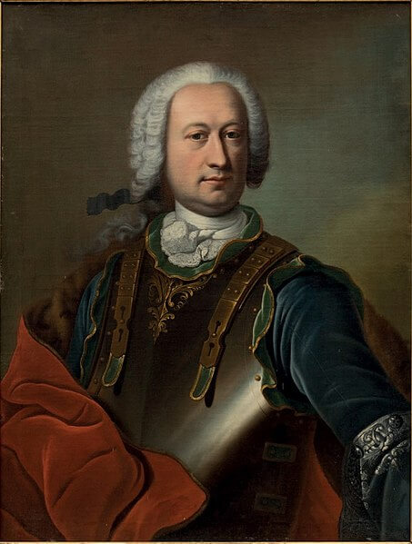 サド侯爵の父、ジャン＝バティスト・フランソワ・ジョゼフ・ド・サド伯爵　1750年頃　ナティエに帰属　個人蔵