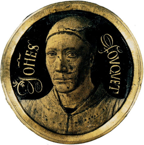 メダルの自画像　1452年－1458頃　ルーヴル美術館蔵