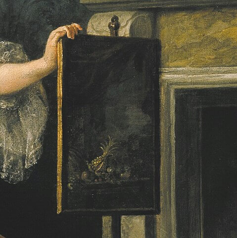 『貞操の危機』 　1758年－1759年　ウィリアム・ホガース　オルブライト＝ノックス美術館蔵