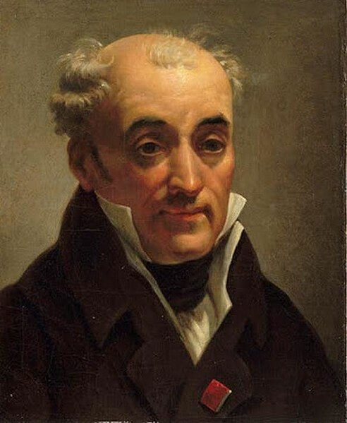 ピエール＝アンリ・ド・ヴァランシエンヌ自画像　1804年以降　ルーヴル美術館蔵