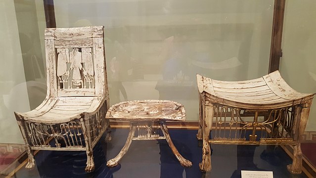 ツタンカーメン王の副葬品　エジプト考古学博物館蔵