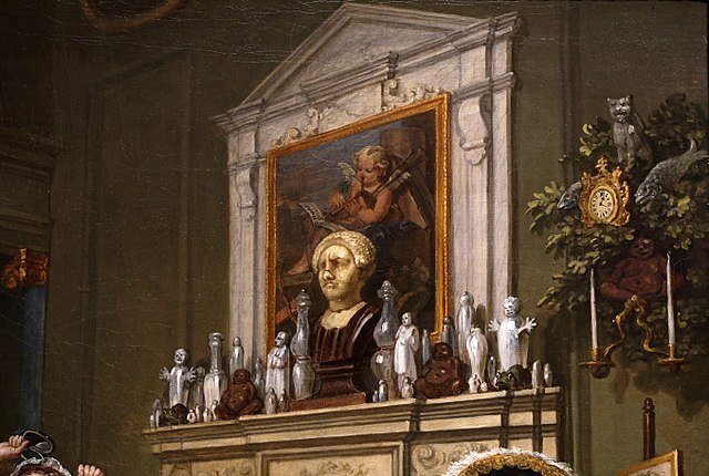 第二場『結婚後間もなく』The Tête à Tête　1743年頃　ナショナル・ギャラリー蔵