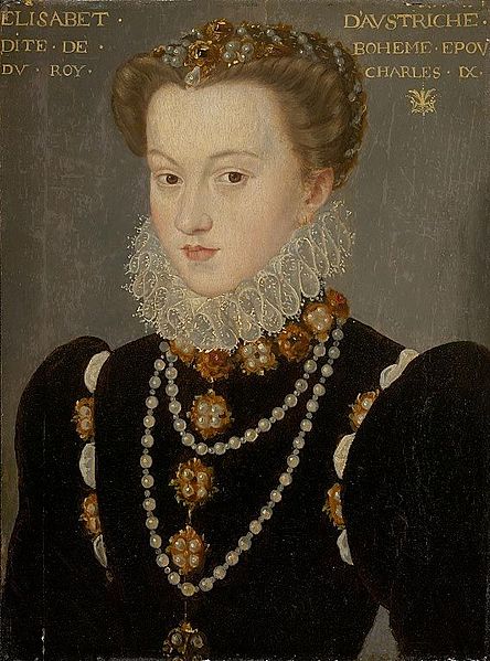 エリザベート・ドートリッシュ　1571年頃　フランソワ・クルーエ