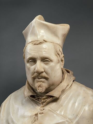 枢機卿シピオーネ・ボルケーゼ　1631年－1632年　フィネッリ作　メトロポリタン美術館蔵