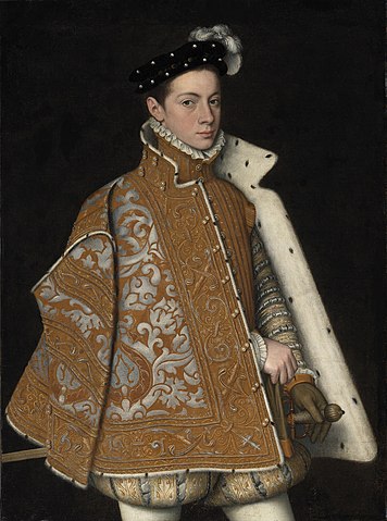 第3代パルマ公アレッサンドロ・ファルネーゼ　1560年頃　ソフォニスバ・アングイッソラ　アイルランド国立美術館蔵