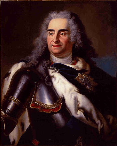 「アウグスト強王」（1670年5月12日－1733年2月1日）　1720年以前　ルイ・ド・シルヴェストル