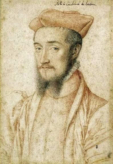 シャルル・ド・ロレーヌ　1555年　フランソワ・クルーエ　コンデ美術館蔵