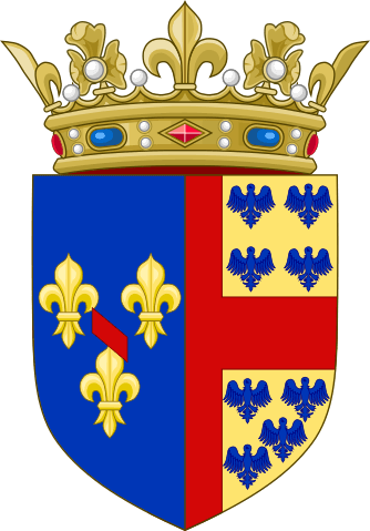 コンデ公妃シャルロット＝マルグリット・ド・モンモランシーの紋章